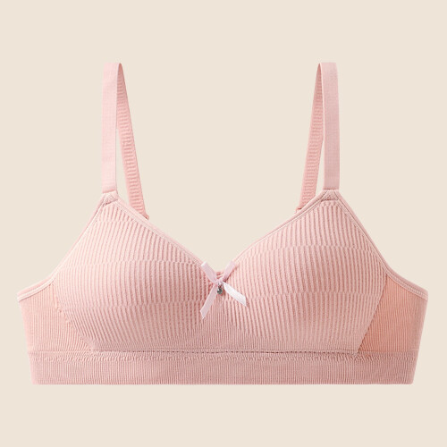 Girls Comfortable Breathable Bra Teens 14-18 Years Fixed Cup Thin Soft Support Underwear 1