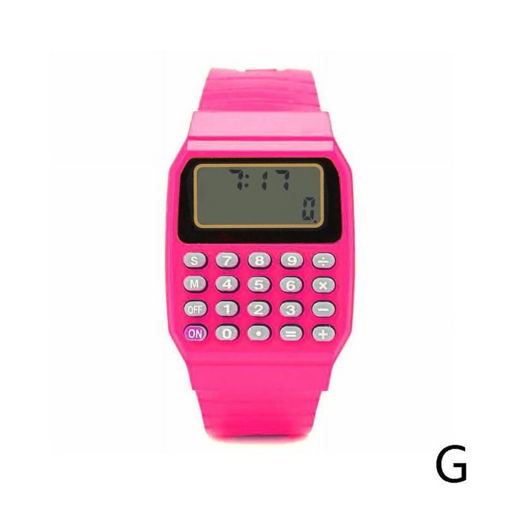 80S Unusual Calculator Mens Womens Wrist Watch 7 Colours Digital New L9q4 9165521650163