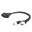 Plug And Play OBD2Diagnostic Cable Fault Code Reader Adaptor Anti Rust Motorcycle OBD Adapter Real Time Engine Readings Anti Acid ABS Plastic 2