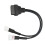 Plug And Play OBD2Diagnostic Cable Fault Code Reader Adaptor Anti Rust Motorcycle OBD Adapter Real Time Engine Readings Anti Acid ABS Plastic 4