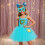 Παιδικό σετ φορεμάτων κινουμένων σχεδίων για πάρτι με νεράιδες, κομψή φούστα 2