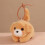 Plush Pull-String Toy with Wagging Tail & Barking Sound, Backpack Clip, Compatible with 3-5 Year Olds 5