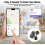Κάρτα Mini & Wallet, Κάρτα Find My Wallet, IP68, Συμβατό με (Μόνο iOS), Εντοπιστής Ετικετών 3