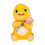 Peluche Nailoong jaune L45cm 2
