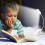 Lampe de lecture à pince avec 9 niveaux de luminosité et 7