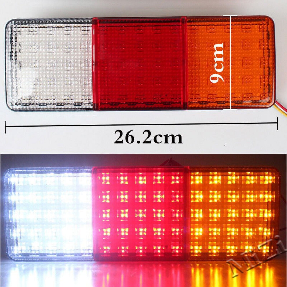 75-Led Tail Truck Trailer Rv Boat Stop Rear Reverse Turn Indicator Lamp Light 9170372139712