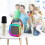 Kids Mini Karaoke Machine Portable Bluetooth Speaker + Dual Wireless Microphone 5