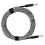 3m Copper Core Noise Reduction Guitar Cable Black & White for Performance 10