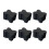 Automobile Rubber Front Coil Spring Boosters Set, Rubber Coil Spacers, 1.5" Thick Car Coil Spring Spacers 6
