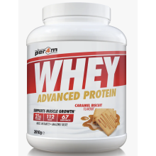 PER4M Advanced Whey Protein Powder 2kg Caramel Biscuit