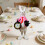 Easter Bunny Figurine with Pocket Watch Table Clock 4