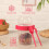 Afhaalbakjes (Groot (610 ml) 2-pack Rood & Roze) 2
