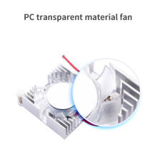 Voor Orange Pi 5 Aluminium Koelventilator Actieve Koeling GeïNtegreerde Aluminium Koellichaam Koelventilator voor 5