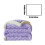 Double-Layer Flannel Fleece Throw Blanket, Purple, 200 3