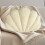 Seashell Throw Pillows, Shell-Shaped Beige Decorative Plush Pillows for Bed/Couch (13x10 inch) 4