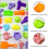 28Pcs Non Scratching Sand Molds for Creating Small Models at the Beach 3