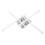 2Pcs White Aluminum Ceiling Pendant Light Modern Simple Hanging Lamp 3