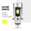 H4 HB2 9003 LED Motorcycle Headlight Kit 2600LM Hi/Lo with 2