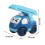 Mini Push-Pull Engineering Car Toy for 1-3Y, Compatible with Early Learning, Bright ABS, Safe Rounded Edges, 4 Colors 2