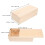 Pine Wooden Crate with Lid 2 pcs Moisture-Resistant 2