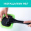 Windshield Wiper and Defogger Tool 180 Rotating 2PCs 5