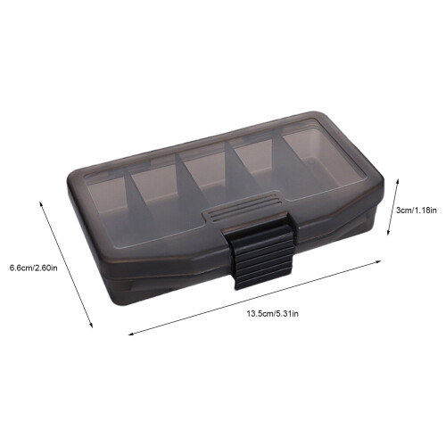 Fishing tackle tray box with multiple compartments 1