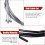 4-Pack Bike Brake/Shift Cable Kit, Universal for Mountain & Road Bikes, Compatible with Shimano/SRAM, Black 2