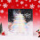 Cartão de Natal 3D Pop-Up com Árvore de Glitter e Envelope 6