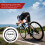 4-Pack Bike Brake/Shift Cable Kit, Universal for Mountain & Road Bikes, Compatible with Shimano/SRAM, Black 7