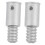 2Pack Heavy Duty Broom Handle Threaded Tip Silver Metal for Office Cleaning 4