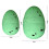 Œufs de Pâques en mousse colorés (50 pièces) 5