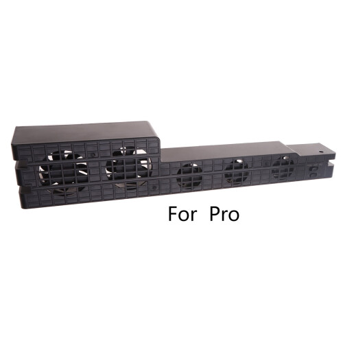 Ventola di raffreddamento esterna USB Super-Turbo con controllo della temperatura per console di gioco e supporto verticale. 2