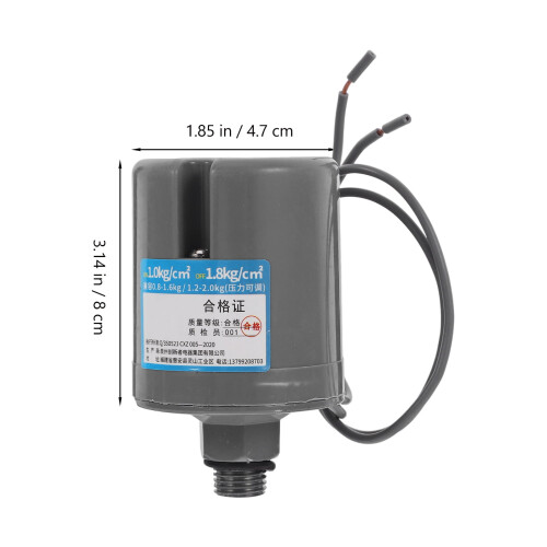 Universal Mechanical Water Pump Switch for Well Pumps Irrigation Systems Grey 1