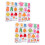 2Sets Clothes Organization Stickers Removable Clothing Sort Labels for Wardrobe 4