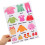 2Sets Clothes Organization Stickers Removable Clothing Sort Labels for Wardrobe 6
