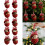 Red Pinecone Animal Ornament Acrylic 1 Piece 6
