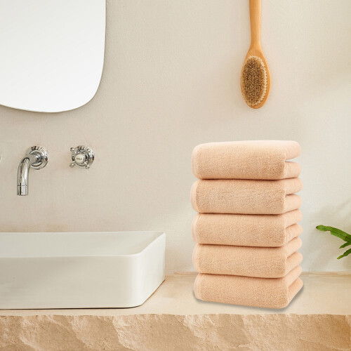 Utopia Towel Set Absorbent Quick-Dry 5-Piece 1