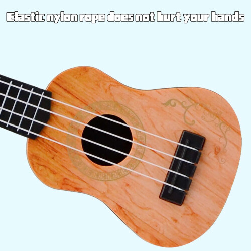 Mini Ukulele Toy for Kids – Lightweight Plastic with 2