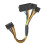 Καλώδιο προσαρμογέα ATX24Pin+2x4Pin σε16Pin για υπολογιστή, καλώδιο μεταφοράς ενέργειας 6