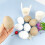 DIY Paper Mache Easter Eggs Unfinished Blank 12 Pcs 4
