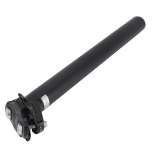 Adjustable Aluminum Alloy Bike Seatpost 31.6x350mm for Mountain & Road Bikes