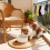 USB Heated Thermostatic Pet Water Bowl Ceramic 1 pc 5