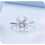Sterling Silver Spider Ring Adjustable Open Stacking Ring 5