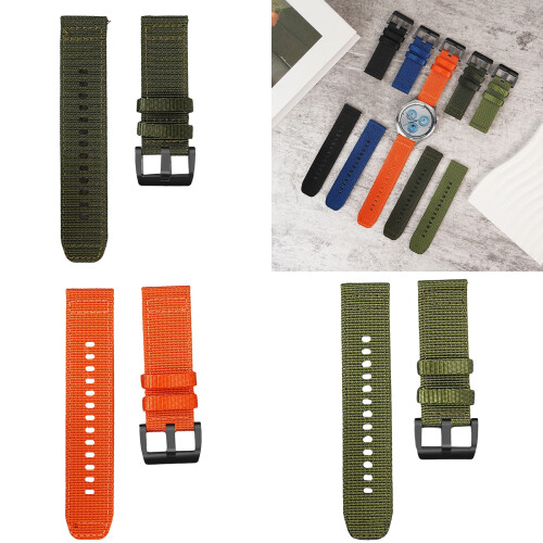 Ελαφρύ νάιλον ανταλλακτικό ρολόι 20mm/22mm για παραδοσιακά και έξυπνα ρολόγια, 1