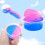 Crystal Slime Sensorial Kit Gradient Color DIY Noodle Pulling Creative Modeling Clay για Αισθητηριακή Διασκέδαση 2