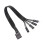 F-PANEL to 2Pin Converter Cable PC Case Reset Power 7