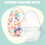 10" Transparent Jumbo Easter Eggs, 2 PCS Clear Fillable Plastic Giant Eggs Compatible with Easter Egg Hunt, Candy, Baskets & Decor 2