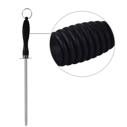 Afiador de cozinha de 10 polegadas com cabo, utensílio de cozinha para afiar, cozinha, sala de jantar e bar. 2