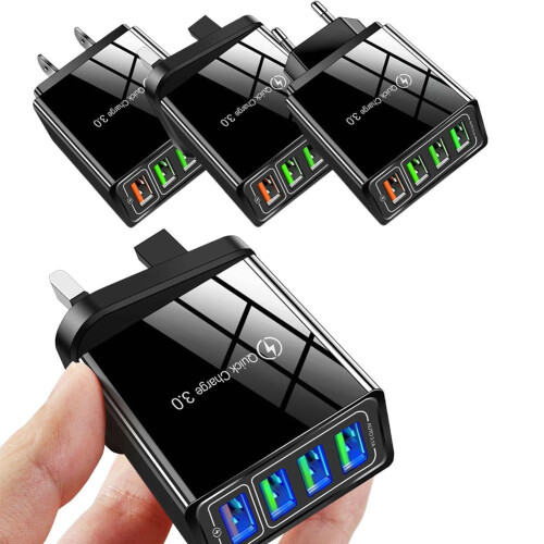 Q5-(4.1A) 4USB QC3.0 Γρήγορος φορτιστής κινητού τηλεφώνου Hot A3 2