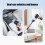 Aspirapolvere wireless 2 in 1 per casa e auto, 120 W, USB 6